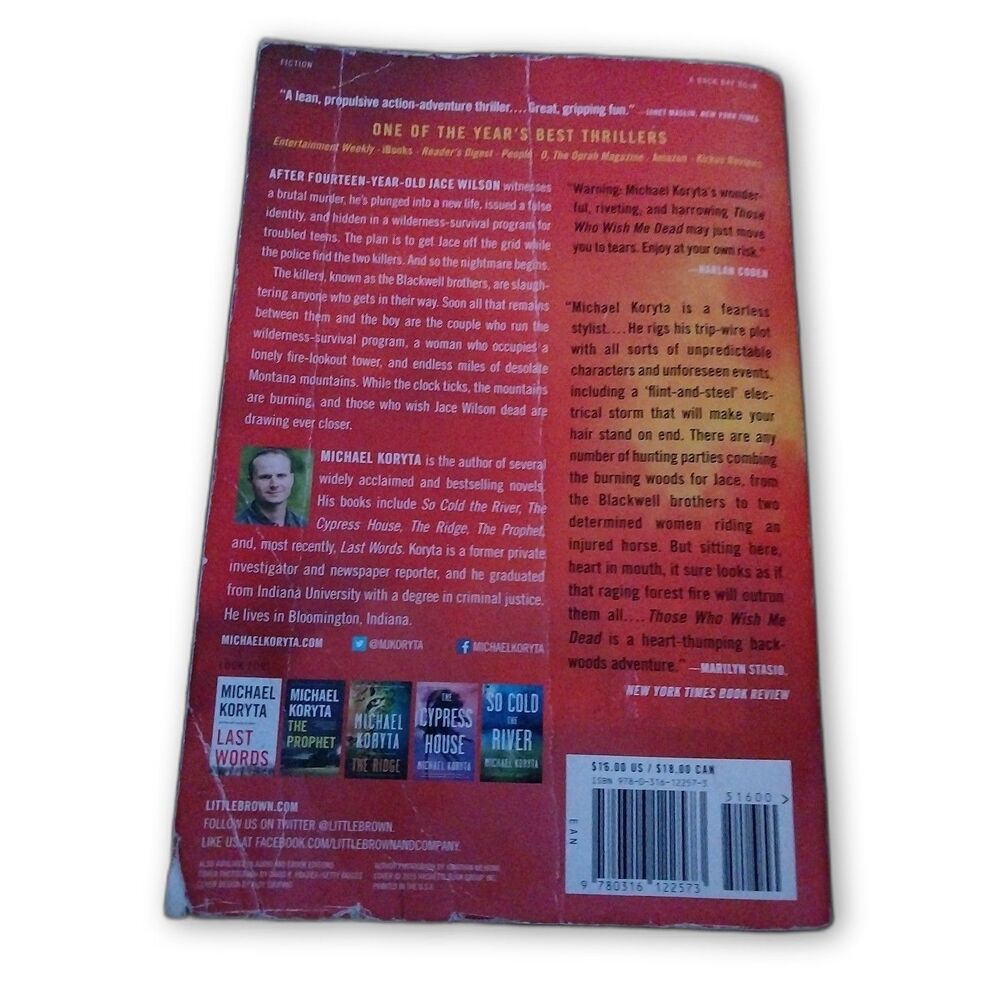 Those Who Wish Me Dead, Paperback by Koryta, Michael, Like New Used - Picture 2 of 2